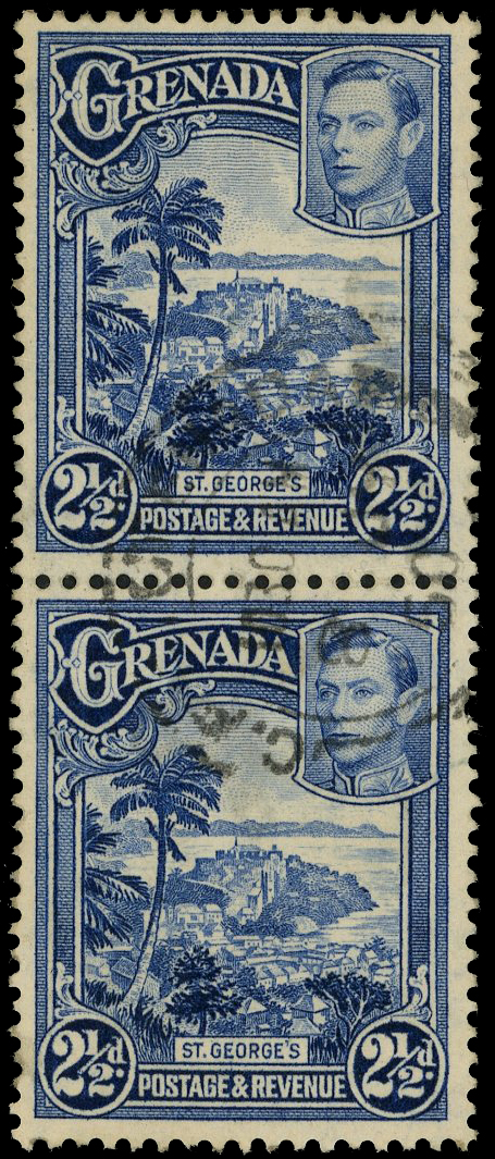 Grenada SG 157a pair used