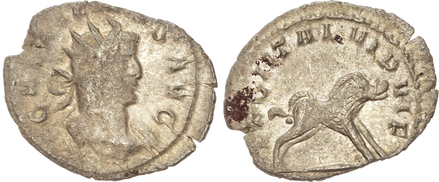 Gallienus (AD 253-268), AR Antoninianus, 'Legionary Series', Milan, AD 260-261, 2.17g. 