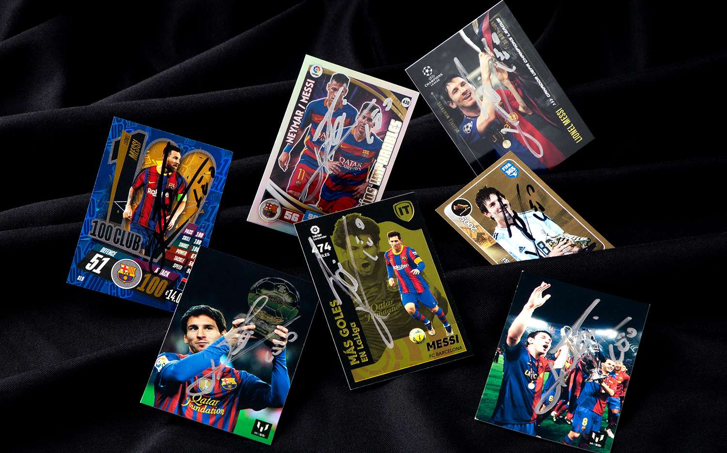 FC Barcelona Football Trading Card Timed Auction