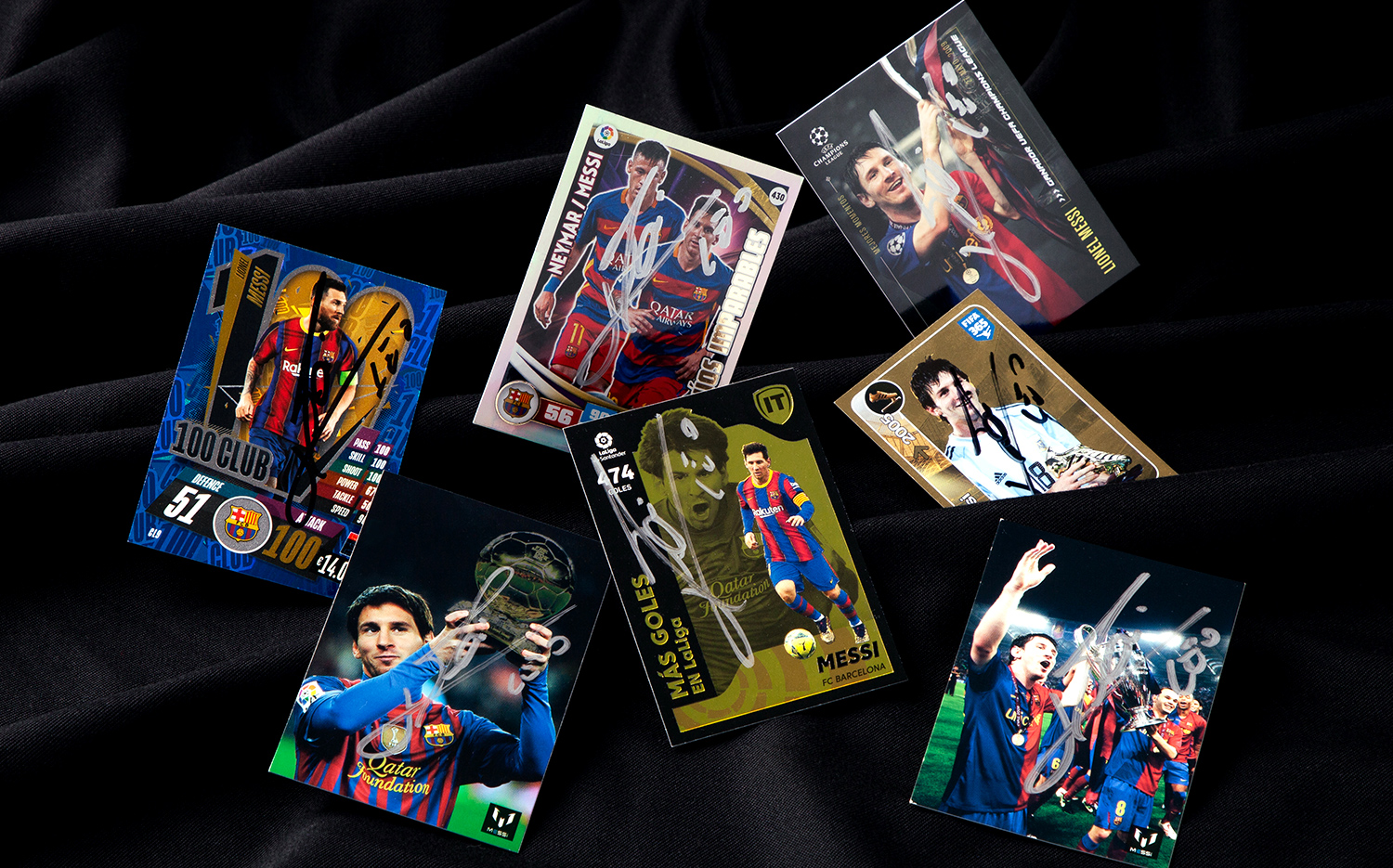 FC Barcelona Football Trading Card Timed Auction