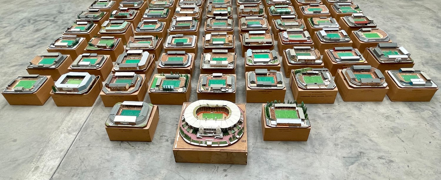  Handcrafted Football Stadium Models 24th June to 4th July 2021