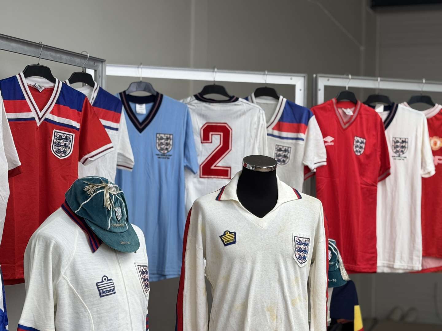 On the Road to Manchester & The Kits of Legends Auction