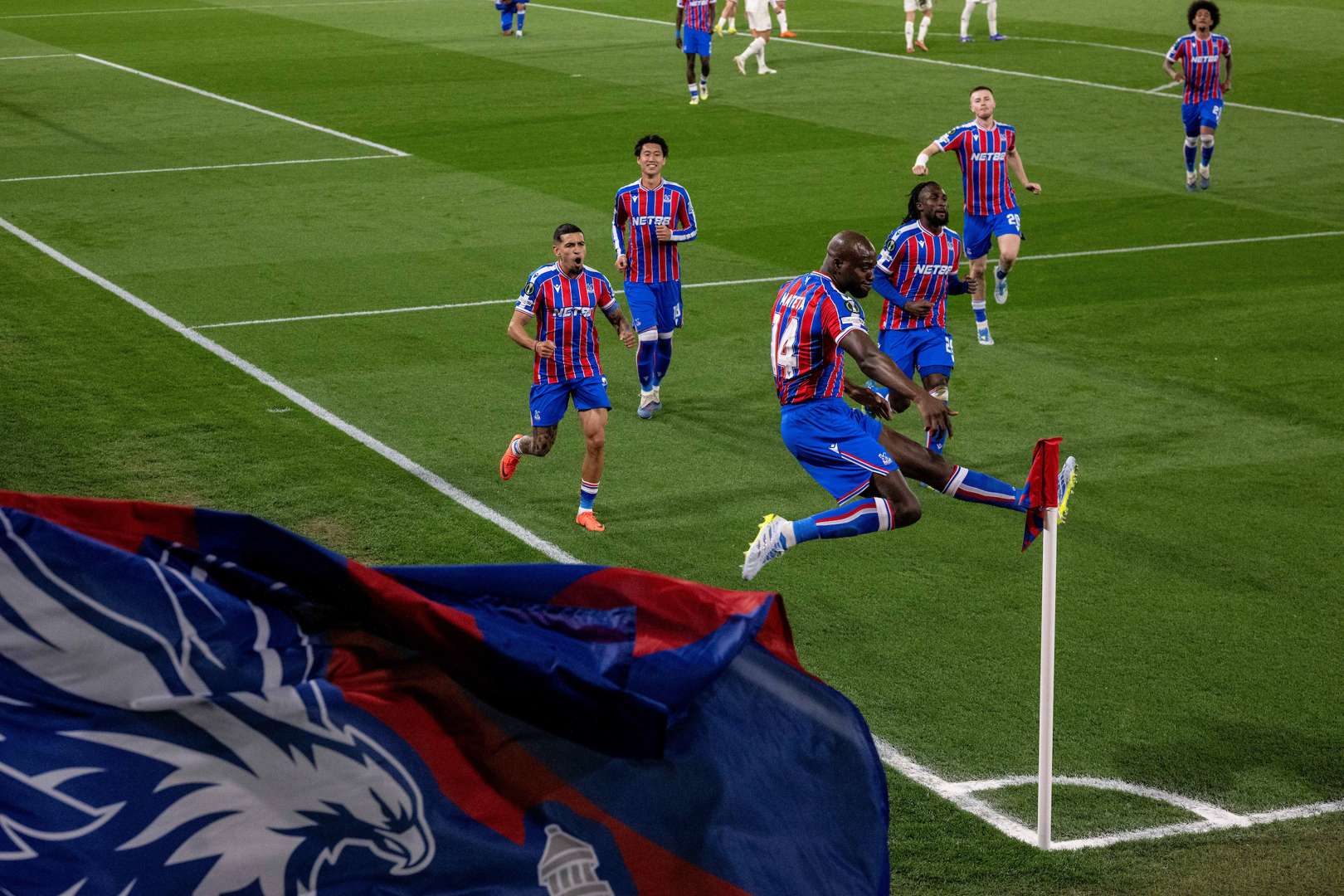 Crystal Palace v. Fiorentina UEFA Conference League Quarter Final match worn shirts Timed Auction