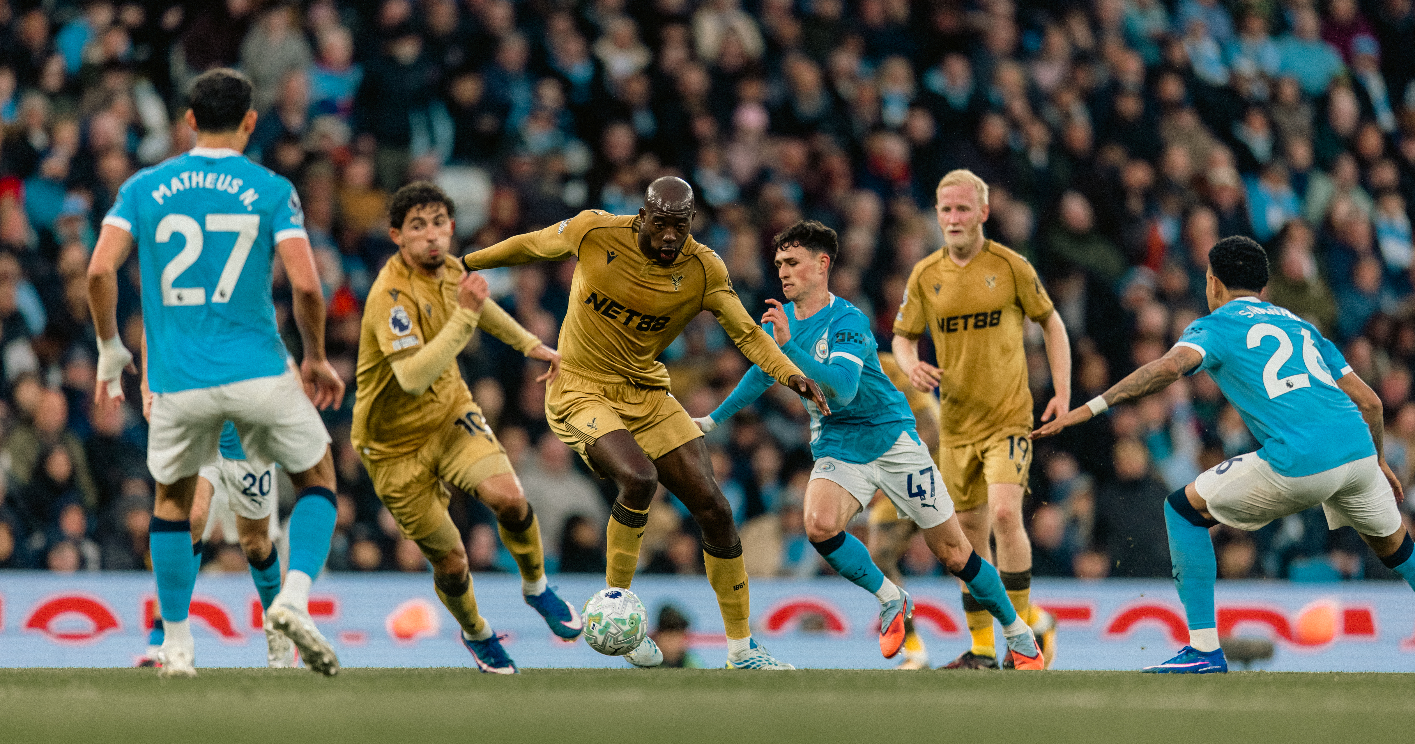 Manchester City v. Crystal Palace Match Worn Shirts Timed Auction