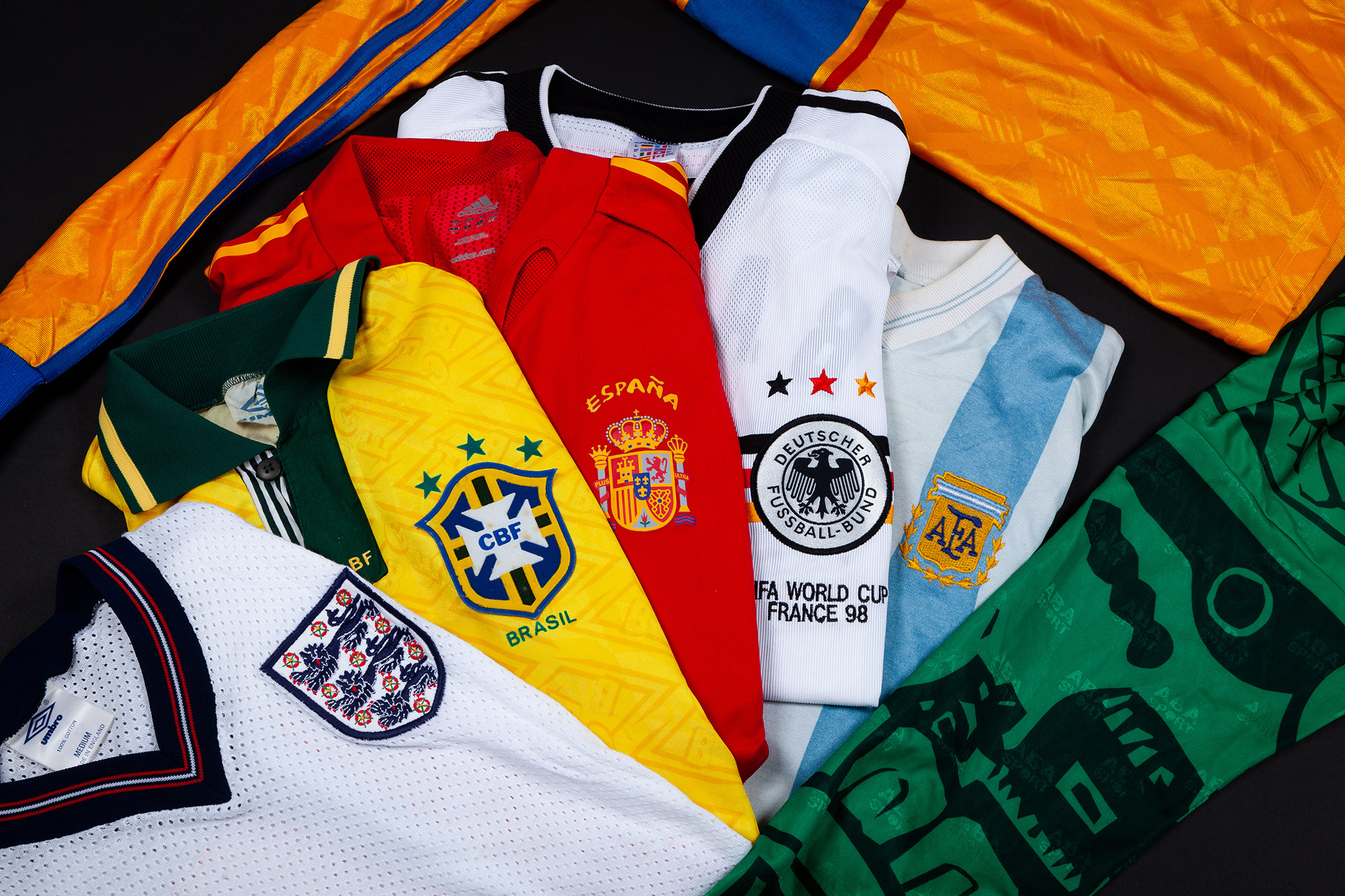 The World Cup: The Fabric of Nations - 48 Match-Issued / Worn Shirts Timed Auction