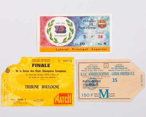 Anderlecht v. Leeds United, European Cup, 2nd leg, 19th March 1975