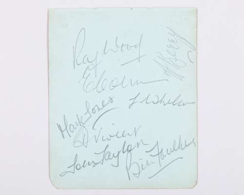 Manchester United - 1957-58 autographs