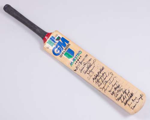 West Indies 1985 autographed Gunn & Moore Maestro cricket bat