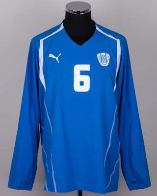 Blue No.6 Israel v. Croatia long-sleeved shirt, 2005