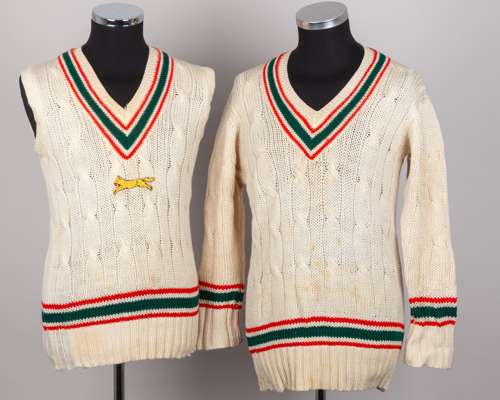 Dickie Bird Leicestershire County Cricket sleeveless and long-sleeved cricket sweater K&C