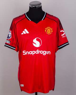 Matthijs de Ligt red No.4 Manchester United short-sleeved shirt