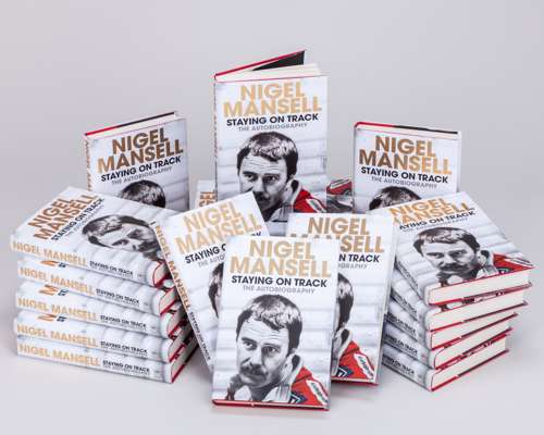 Twenty Nigel Mansell ‘Staying on Track’ Autobiography