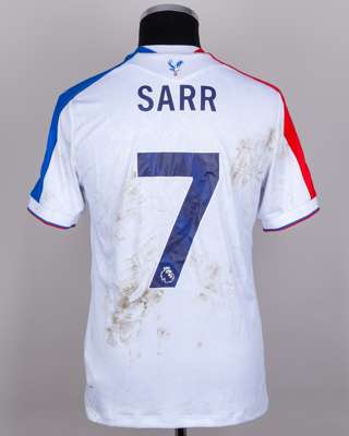 Ismaïla Sarr No.7 Crystal Palace v. Nottingham Forest (Away) match worn shirt
