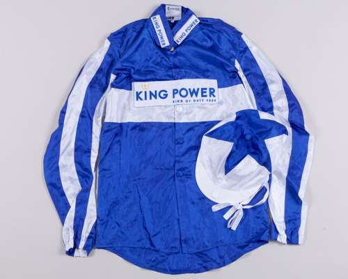 A set of King Power racing colours