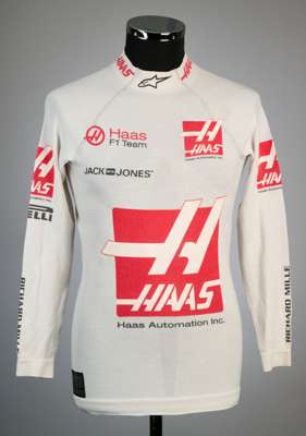 Romain Grosjean Hass Nomex top by Alpinestars