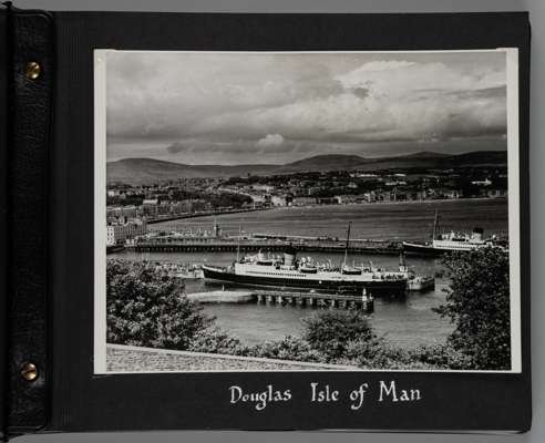 Isle Of Man TT Races 1959-1961 album containing a collection of 37 very good privately produced and previously unpublished photographs,
 either 9.5 by