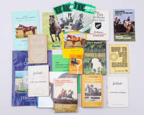 Large collection of mostly modern racecards,