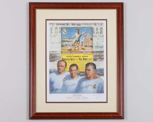 A limited edition colour print entitled Galerie de Campeones