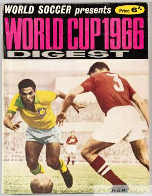 World Cup 1966 England copy of World Soccer 1966 Digest