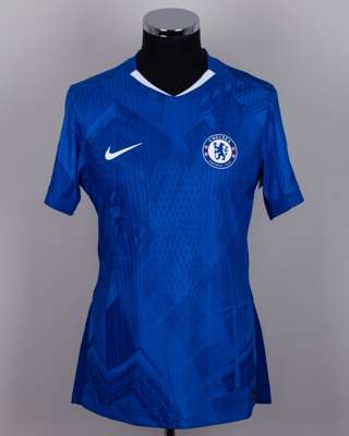 Reece James blue No.24 Chelsea short-sleeved shirt, 2025