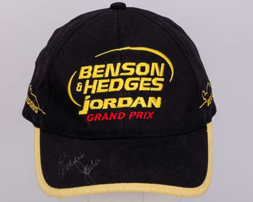 Eddie Jordan Signed Jordan Grand Prix Cap