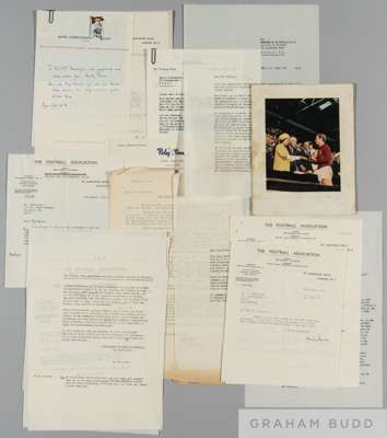 Correspondence relating to Secretary of the Football Association