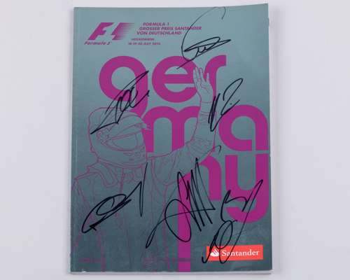 Formula One Signed Programme - 2014 German Grand Prix
