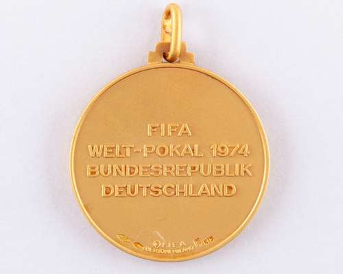 1974 FIFA World Cup gold winner's medal