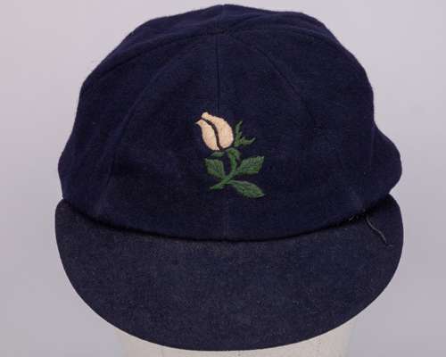 Dickie Bird blue Yorkshire County Cricket cap
