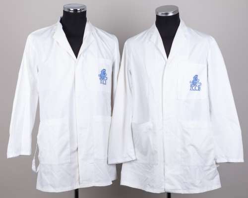 Dickie Bird two Test and County Cricket Board umpire coats