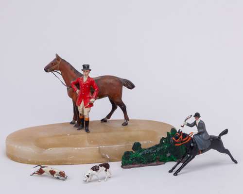 Miscellany of fox hunting collectibles