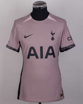 Manor Solomon brown and black No.27 Tottenham Hotspur Carabao Cup match issued shirt