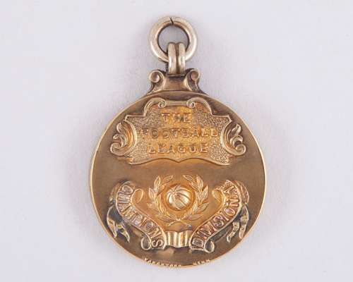 Jack Rowley silver-glit 1952 Division 1 League Champion Winners medal