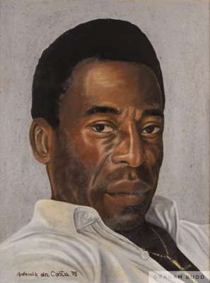An oil painting on canvas by artist Ademir da Costa owned by Pelé. 
 The painting is titled "The Athlete of the Century, Series 1" and features Pelé w