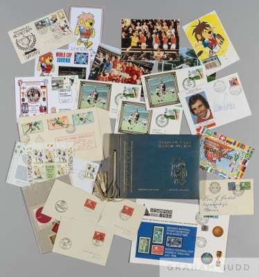 World Cup England 1966 selection of FDC issues
