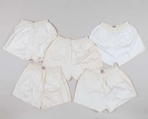 Five pairs of Umbro vintage shorts, size 40