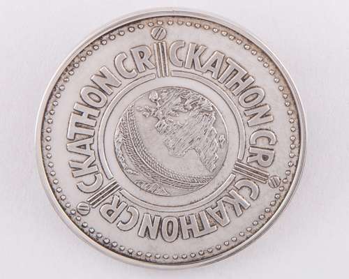 Silver The Crickathon World Trophy Players Wembley medal, 1991