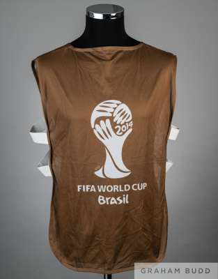 FIFA 2014 World Cup England players tabard