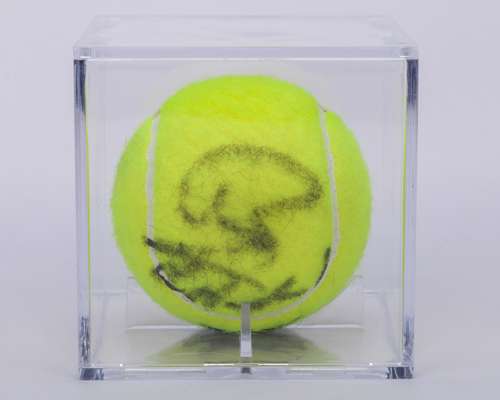 Rafael Nadal an autographed Wimbledon tennis ball, 2010
