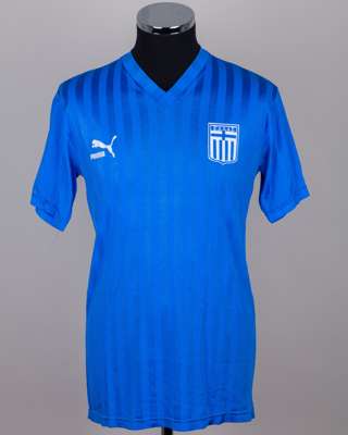 Blue No.8 Greece short-sleeved shirt, 1988