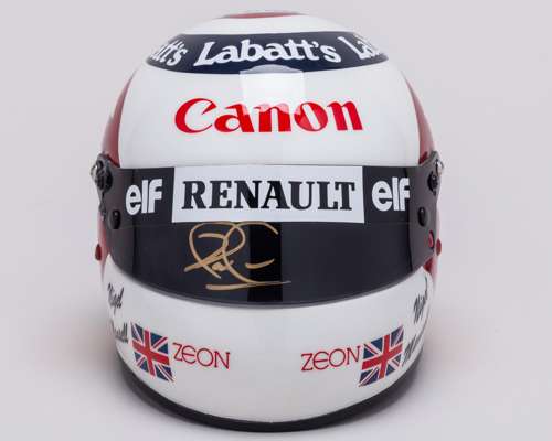 Nigel Mansell 1992 Williams Signed One Off Prototype 1:2 Scale Helmet