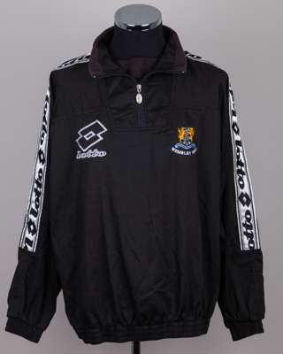 Ian Clarkson black Northampton Town 1997 Wembley warm-up jacket