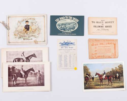 Horse racing ephemera
