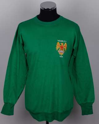 Harry Gregg green Manchester United v. Bolton Wanderers F.A.Cup Final match worn shirt, 1958