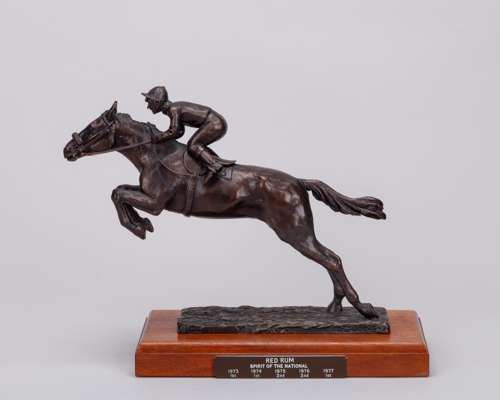 William Timym (British, 1902-1990) limited edition bronze of the racehorse Red Rum