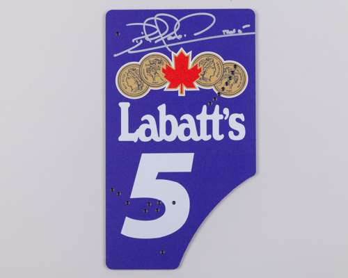 Nigel Mansell Signed Williams FW14B 1:2 Scale Rear Wing End Plate