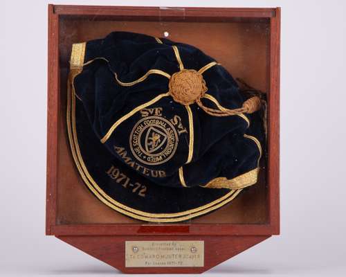 Edward Hunter blue Scotland v. England and Northern Ireland amateur international cap