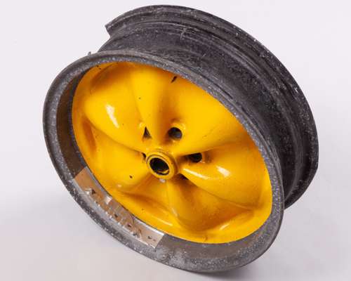 Jim Clark Race Used Wheel Rim From His First Open Wheel Race Win