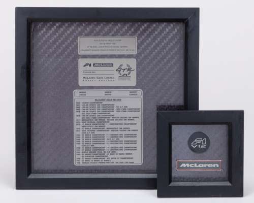 A Set ofMcLarenF1Road Car Badges Commissioned byMcLarenCars