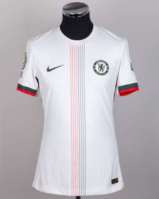 Enzo Fernandez No.8 Chelsea short-sleeved shirt, 2025